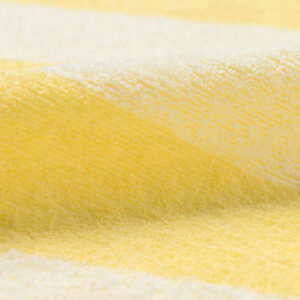 Canclini Yellow Striped Terry Knit Fabric