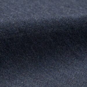 Canclini Navy Melange Easy Care Knit Pique Fabric